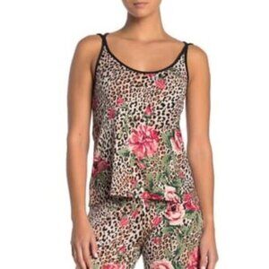 In Bloom by Jonquil Leopard&Floral Print Top